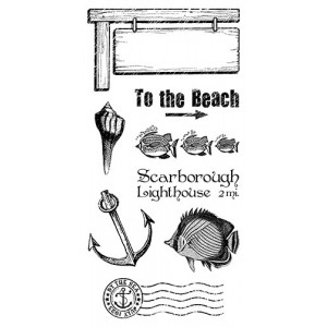 By the Sea - Cling Stamp 3